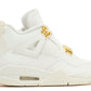 Jordan 4s Metallic Gold