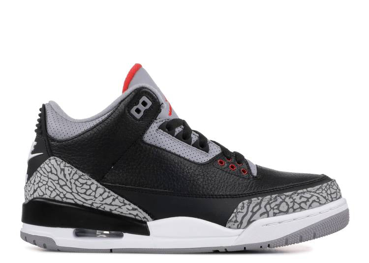 Jordan 3s OG Black Cement