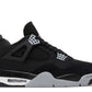 Jordan 4s Black Canvas